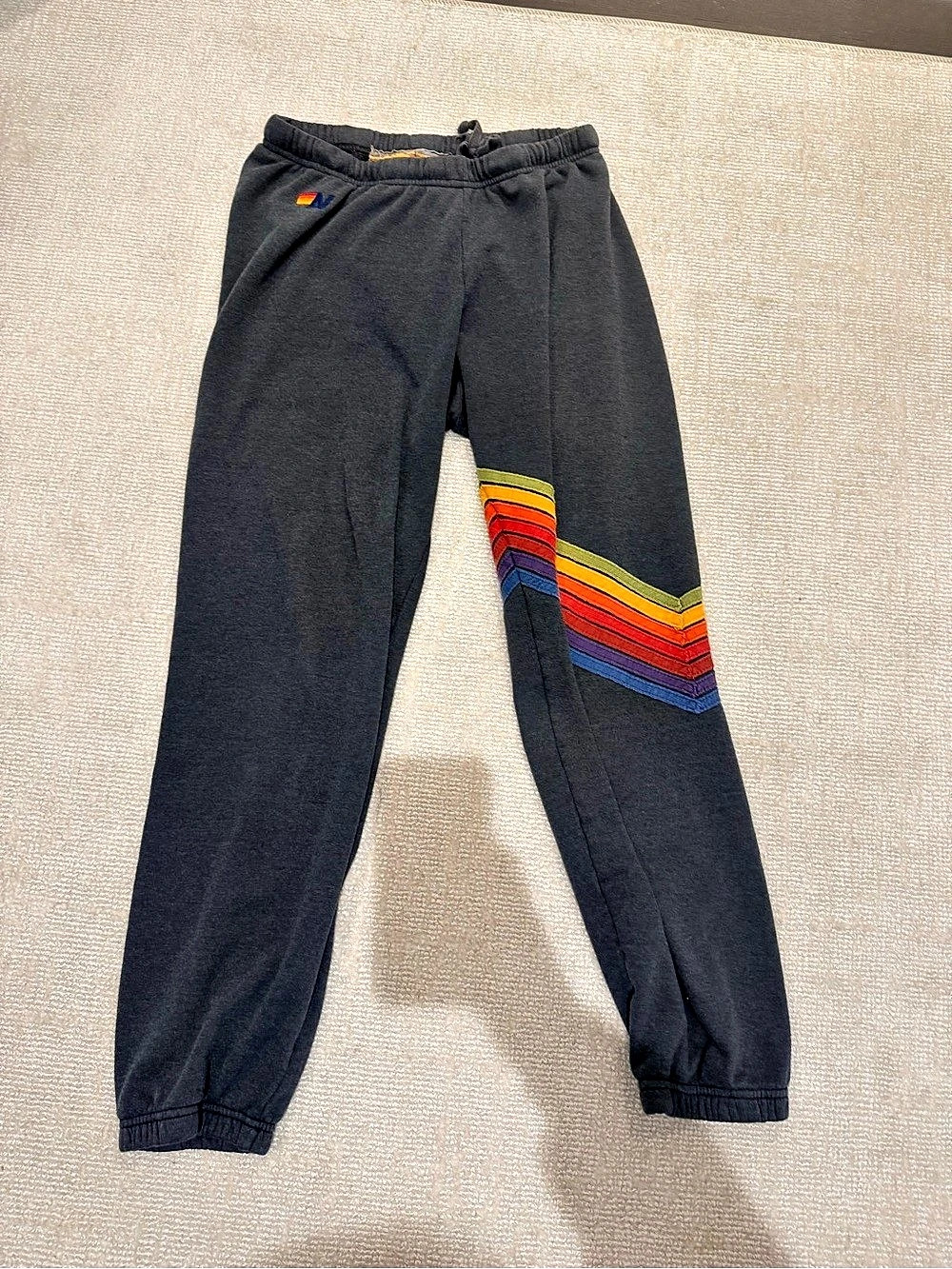Aviator Nation 5 Stripe Chevron Sweatpants
Size L